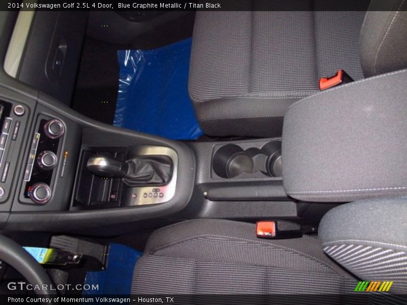 Blue Graphite Metallic / Titan Black 2014 Volkswagen Golf 2.5L 4 Door