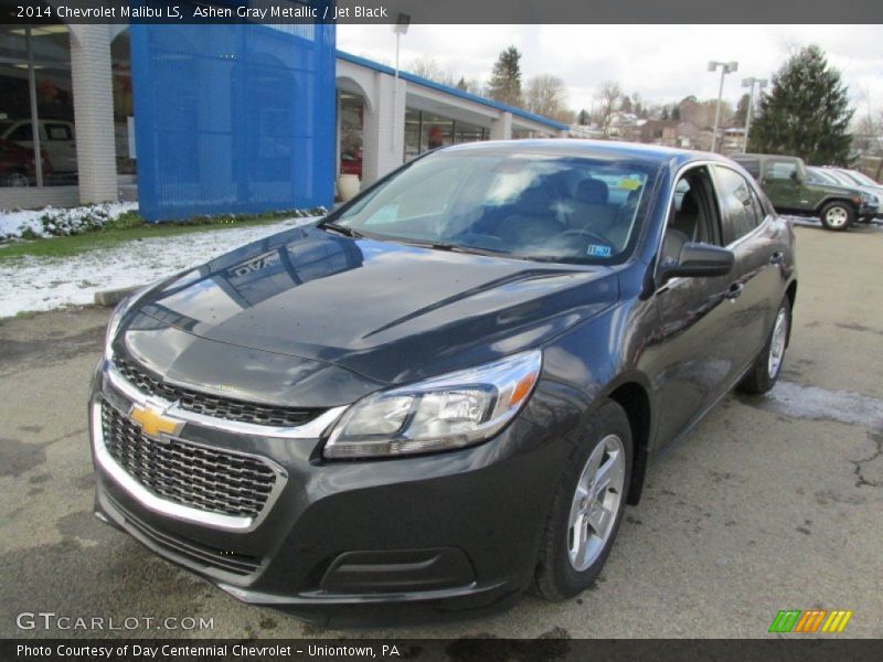 Ashen Gray Metallic / Jet Black 2014 Chevrolet Malibu LS