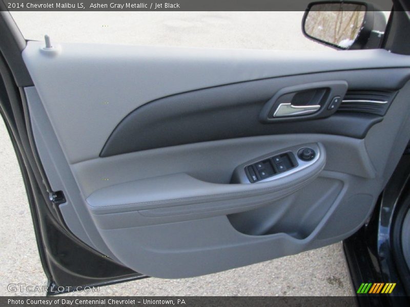 Ashen Gray Metallic / Jet Black 2014 Chevrolet Malibu LS
