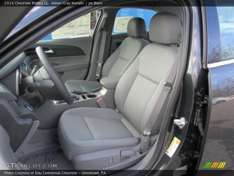 Ashen Gray Metallic / Jet Black 2014 Chevrolet Malibu LS