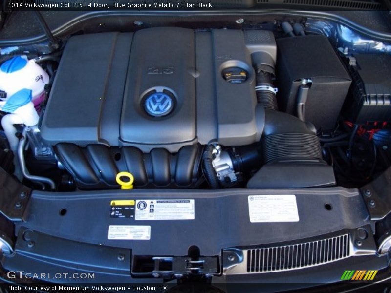 Blue Graphite Metallic / Titan Black 2014 Volkswagen Golf 2.5L 4 Door