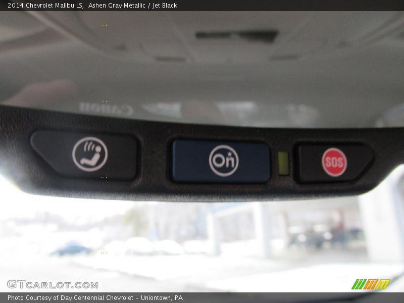 Ashen Gray Metallic / Jet Black 2014 Chevrolet Malibu LS