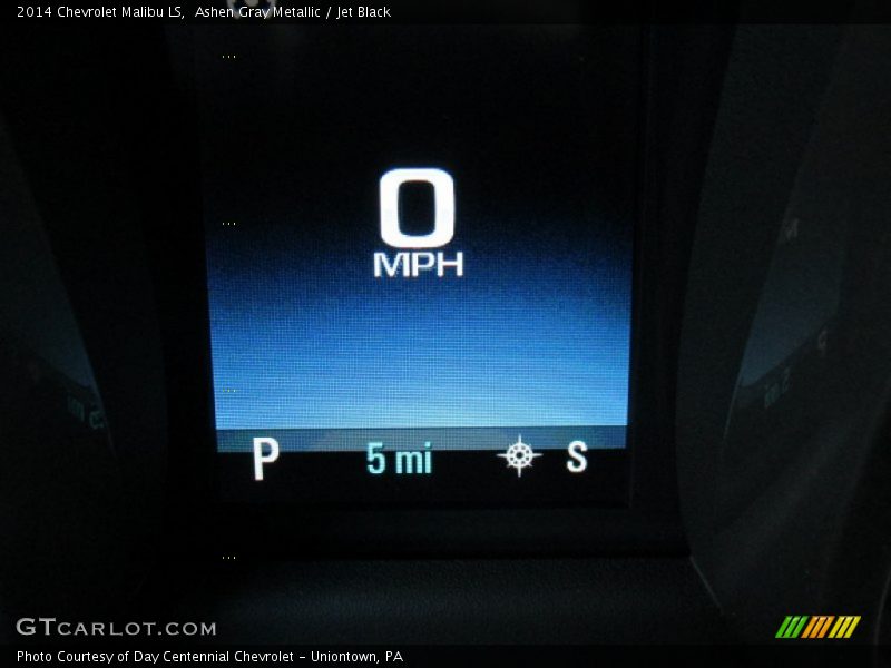 Ashen Gray Metallic / Jet Black 2014 Chevrolet Malibu LS