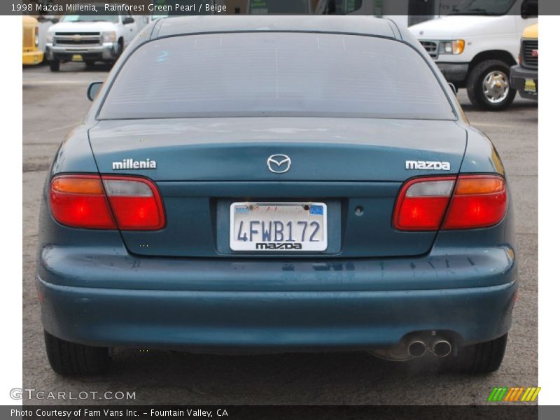 Rainforest Green Pearl / Beige 1998 Mazda Millenia