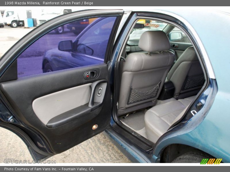 Rainforest Green Pearl / Beige 1998 Mazda Millenia