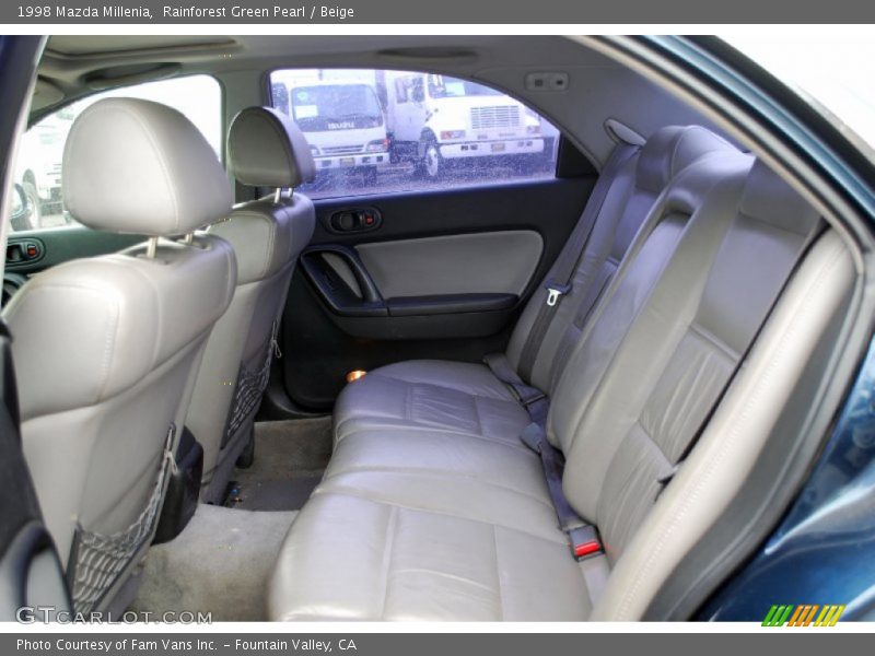 Rainforest Green Pearl / Beige 1998 Mazda Millenia