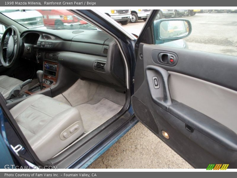 Rainforest Green Pearl / Beige 1998 Mazda Millenia