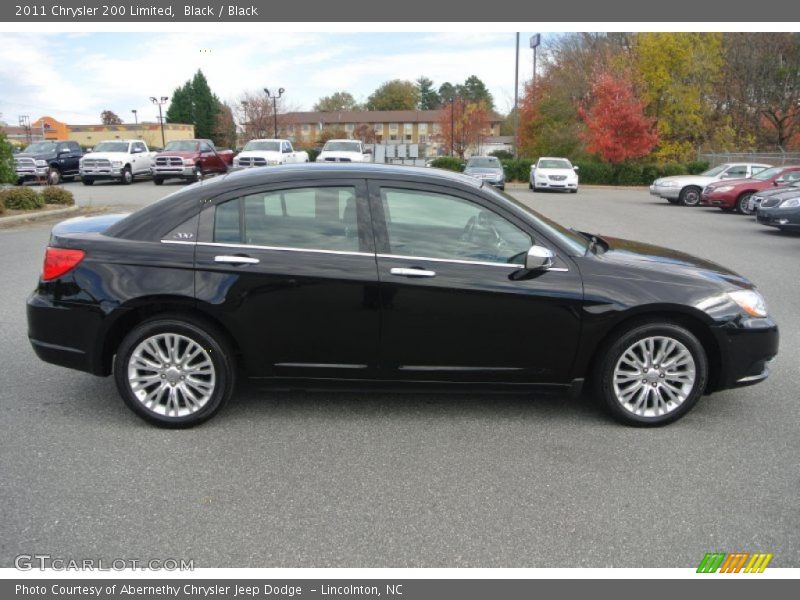 Black / Black 2011 Chrysler 200 Limited