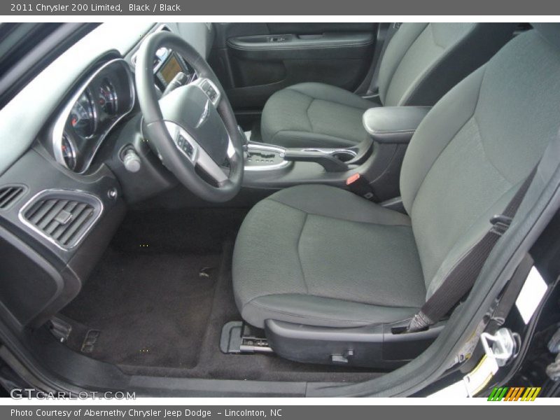 Black / Black 2011 Chrysler 200 Limited
