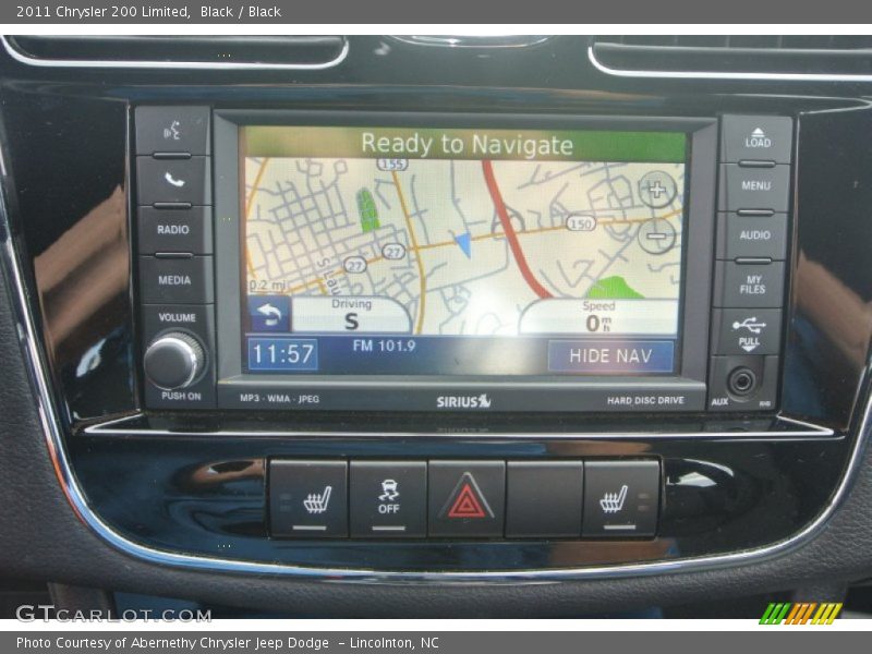 Black / Black 2011 Chrysler 200 Limited