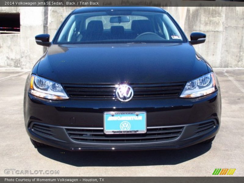 Black / Titan Black 2014 Volkswagen Jetta SE Sedan