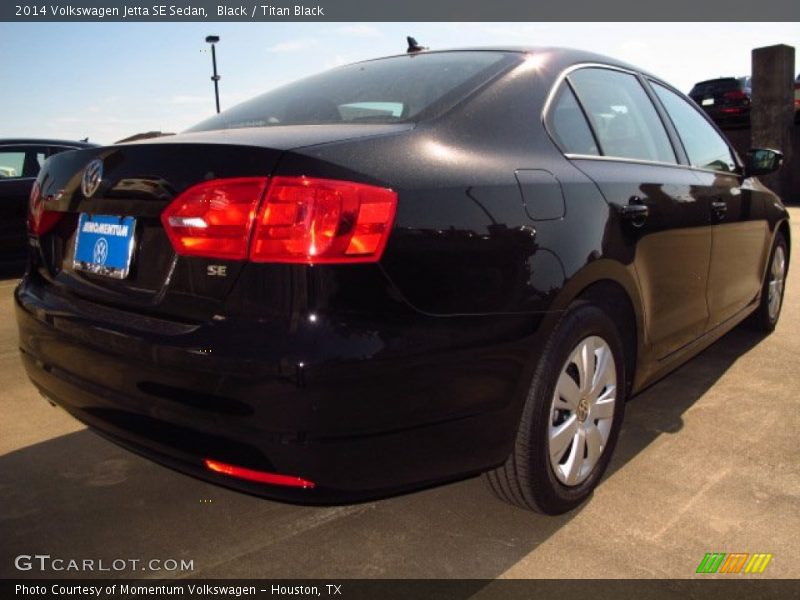 Black / Titan Black 2014 Volkswagen Jetta SE Sedan