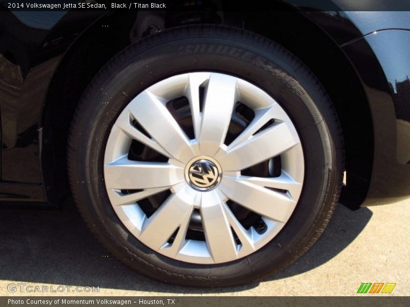 Black / Titan Black 2014 Volkswagen Jetta SE Sedan