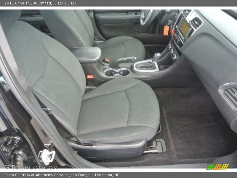 Black / Black 2011 Chrysler 200 Limited
