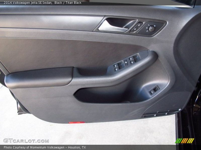 Black / Titan Black 2014 Volkswagen Jetta SE Sedan