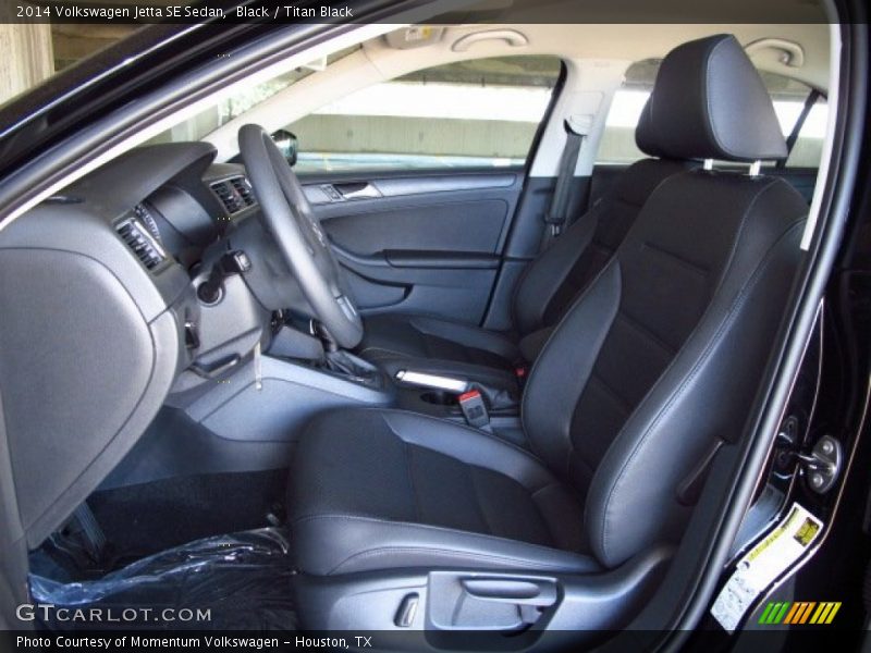 Black / Titan Black 2014 Volkswagen Jetta SE Sedan