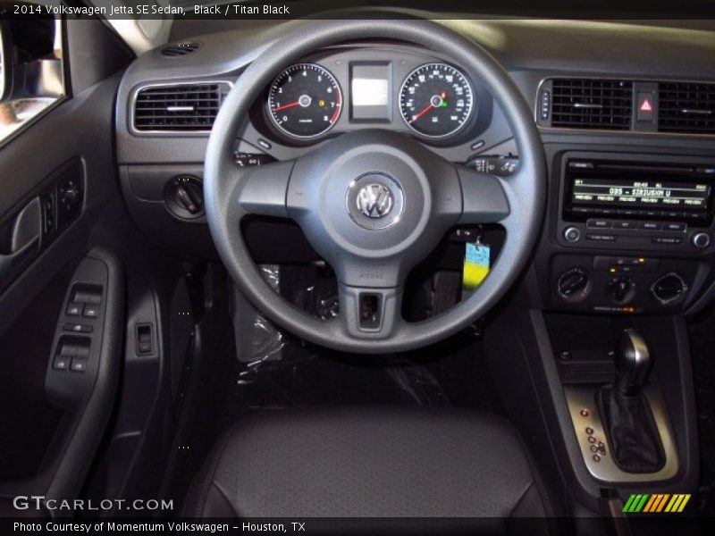 Black / Titan Black 2014 Volkswagen Jetta SE Sedan