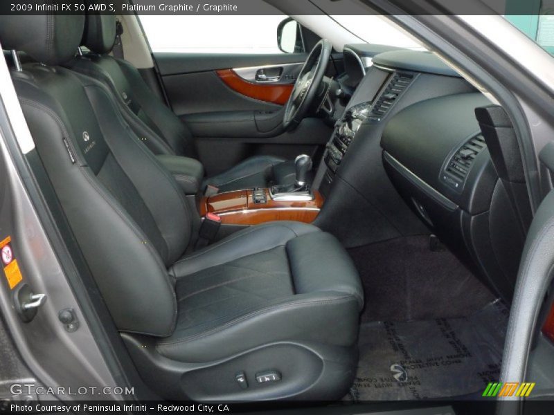 Platinum Graphite / Graphite 2009 Infiniti FX 50 AWD S