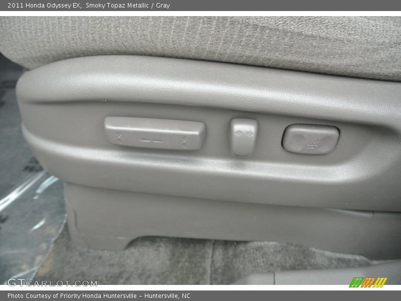 Smoky Topaz Metallic / Gray 2011 Honda Odyssey EX
