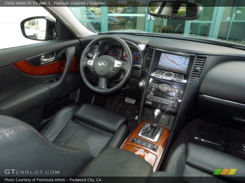 Dashboard of 2009 FX 50 AWD S