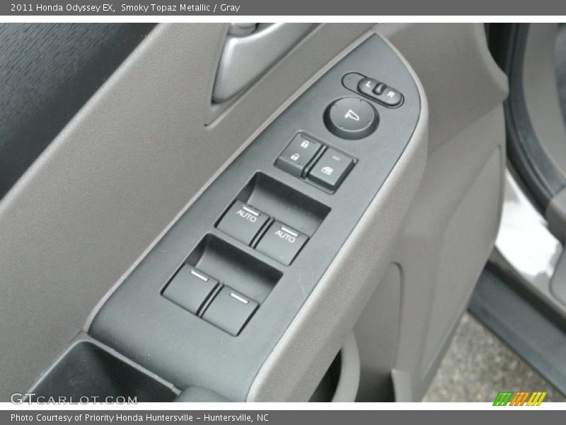 Smoky Topaz Metallic / Gray 2011 Honda Odyssey EX