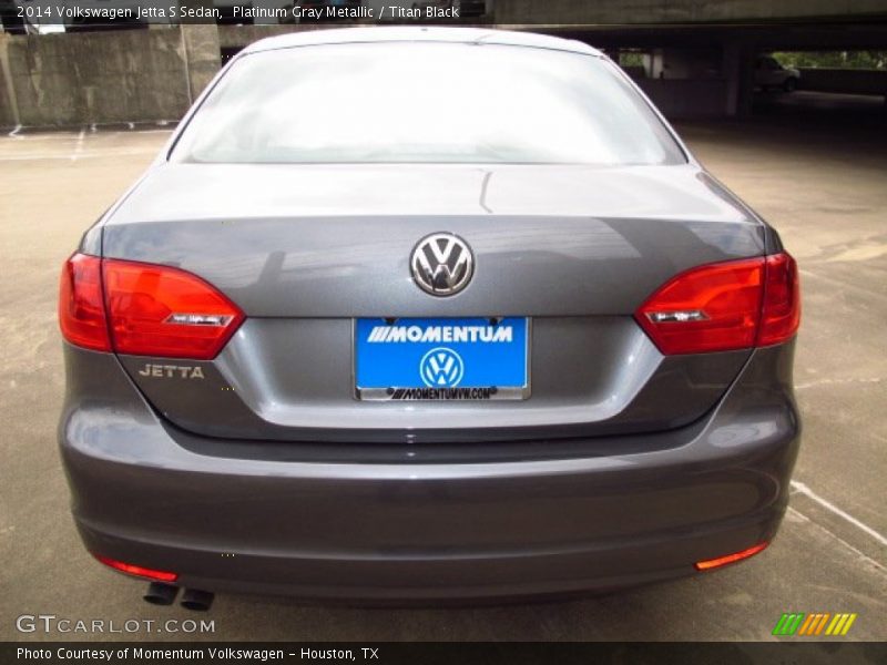 Platinum Gray Metallic / Titan Black 2014 Volkswagen Jetta S Sedan