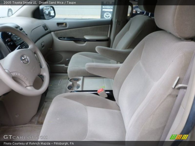 Desert Sand Mica / Taupe 2005 Toyota Sienna LE