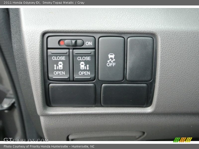 Smoky Topaz Metallic / Gray 2011 Honda Odyssey EX