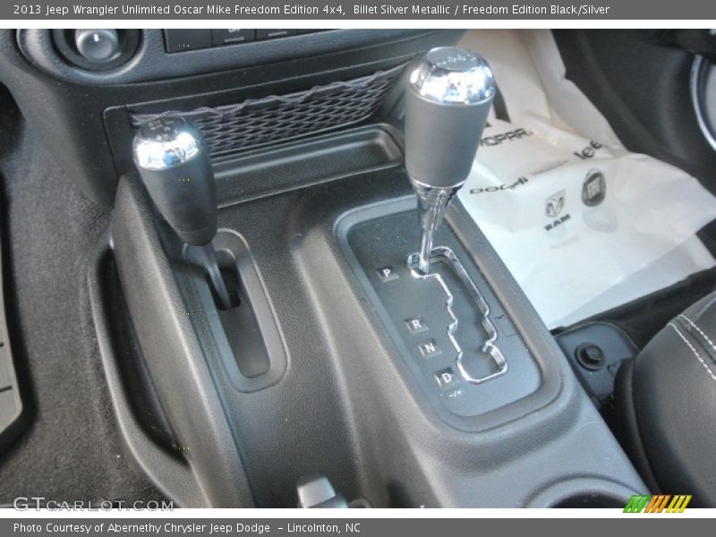 Billet Silver Metallic / Freedom Edition Black/Silver 2013 Jeep Wrangler Unlimited Oscar Mike Freedom Edition 4x4