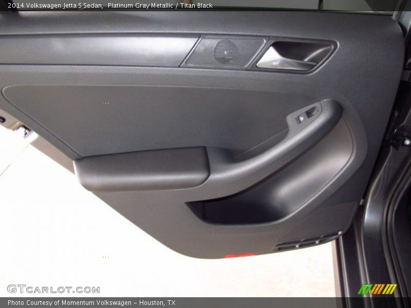 Platinum Gray Metallic / Titan Black 2014 Volkswagen Jetta S Sedan