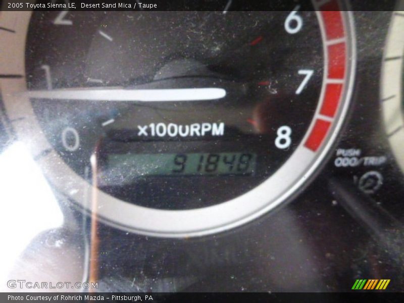 Desert Sand Mica / Taupe 2005 Toyota Sienna LE