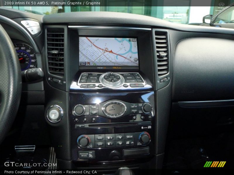 Controls of 2009 FX 50 AWD S