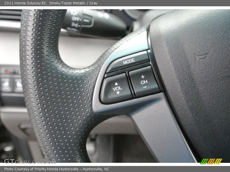 Smoky Topaz Metallic / Gray 2011 Honda Odyssey EX