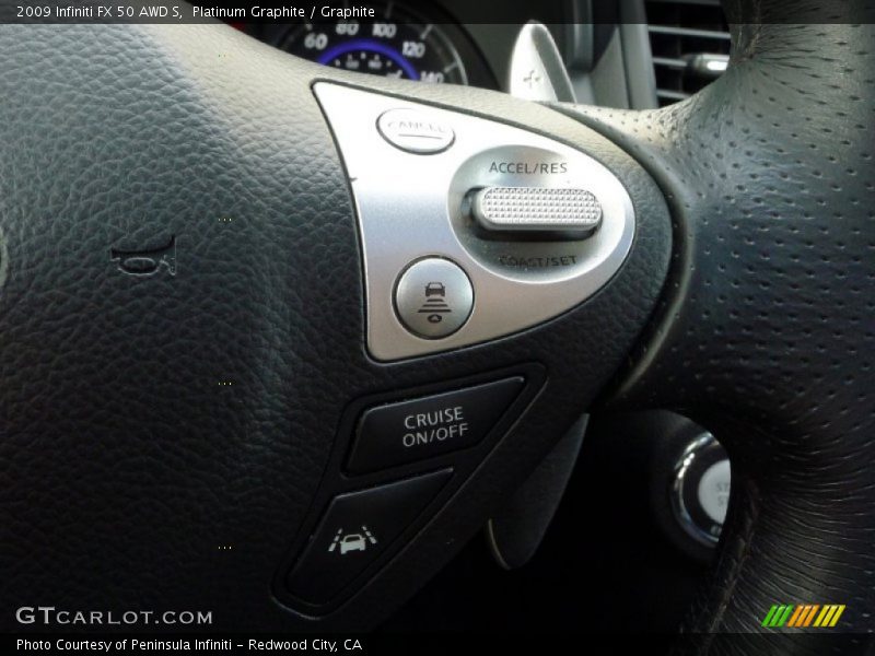 Controls of 2009 FX 50 AWD S