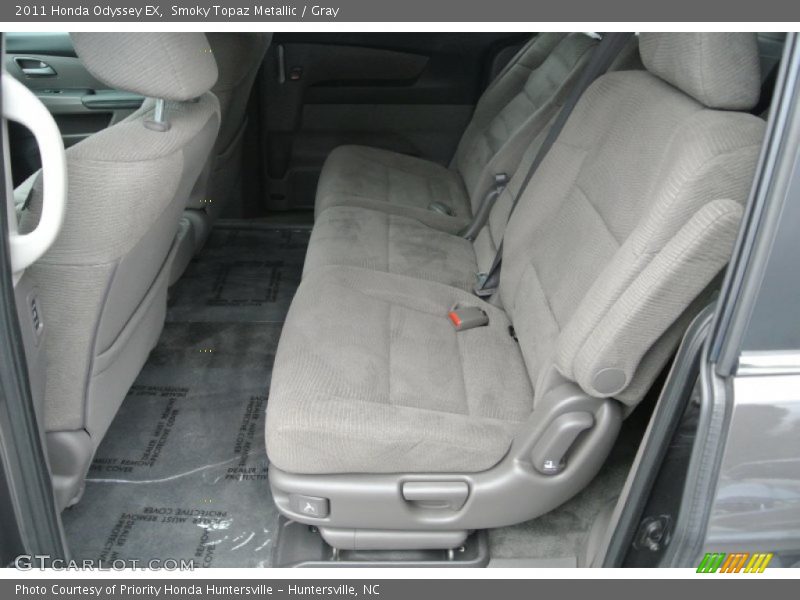 Smoky Topaz Metallic / Gray 2011 Honda Odyssey EX