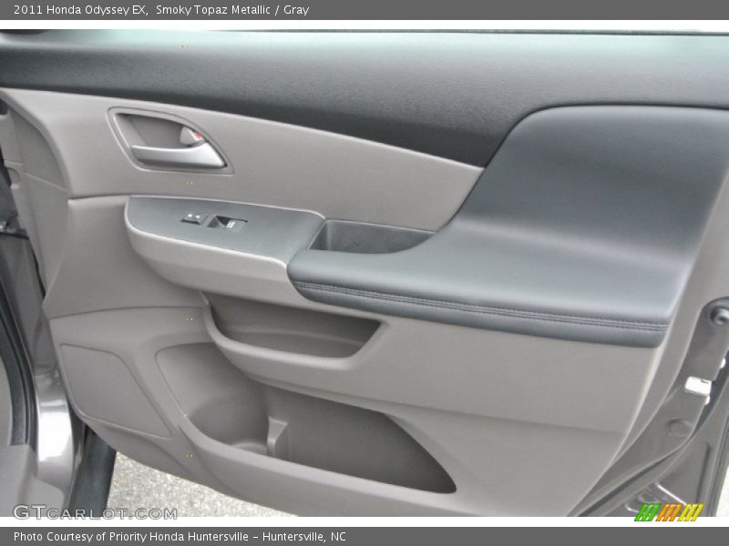 Smoky Topaz Metallic / Gray 2011 Honda Odyssey EX