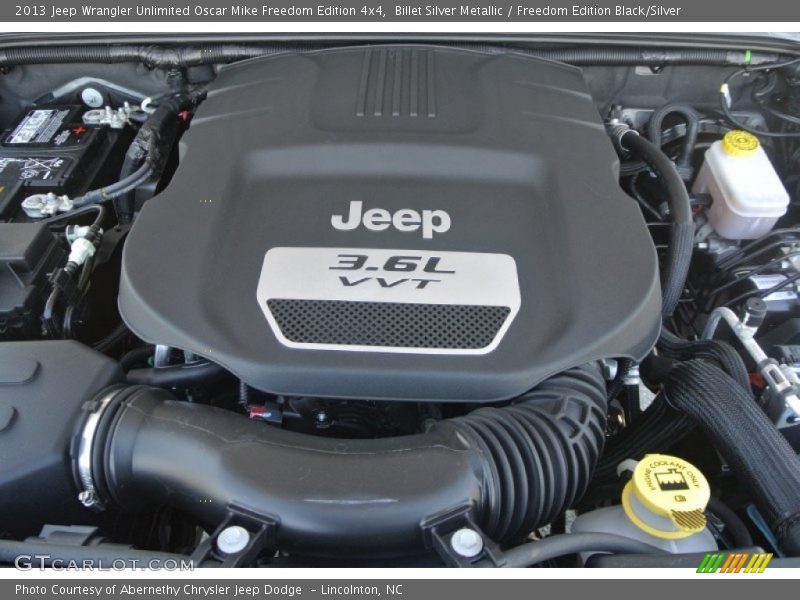 Billet Silver Metallic / Freedom Edition Black/Silver 2013 Jeep Wrangler Unlimited Oscar Mike Freedom Edition 4x4