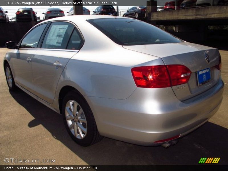 Reflex Silver Metallic / Titan Black 2014 Volkswagen Jetta SE Sedan