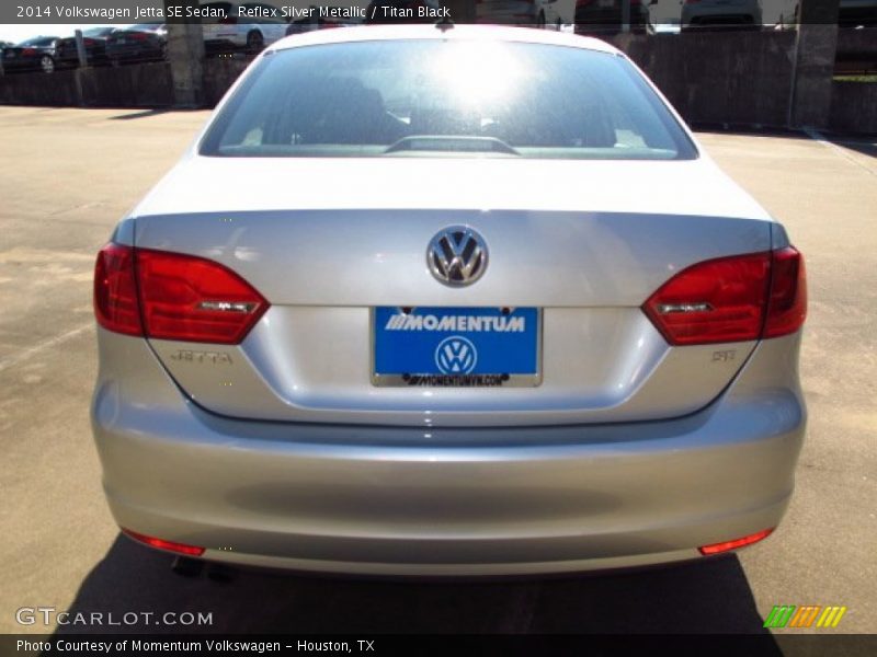 Reflex Silver Metallic / Titan Black 2014 Volkswagen Jetta SE Sedan