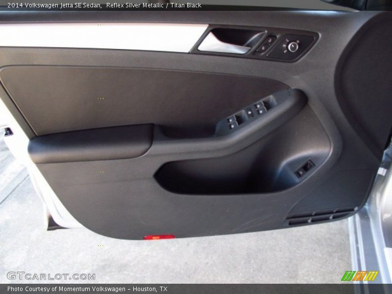 Reflex Silver Metallic / Titan Black 2014 Volkswagen Jetta SE Sedan