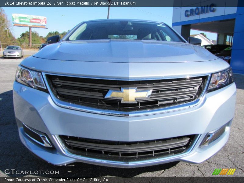 Silver Topaz Metallic / Jet Black/Dark Titanium 2014 Chevrolet Impala LS