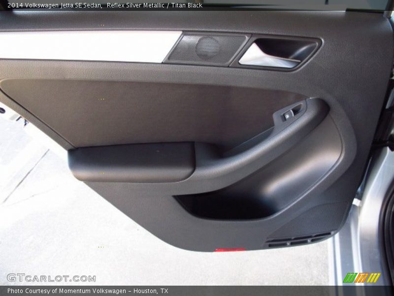 Reflex Silver Metallic / Titan Black 2014 Volkswagen Jetta SE Sedan