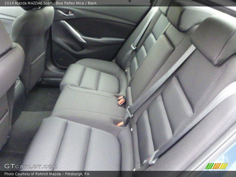 Rear Seat of 2014 MAZDA6 Sport