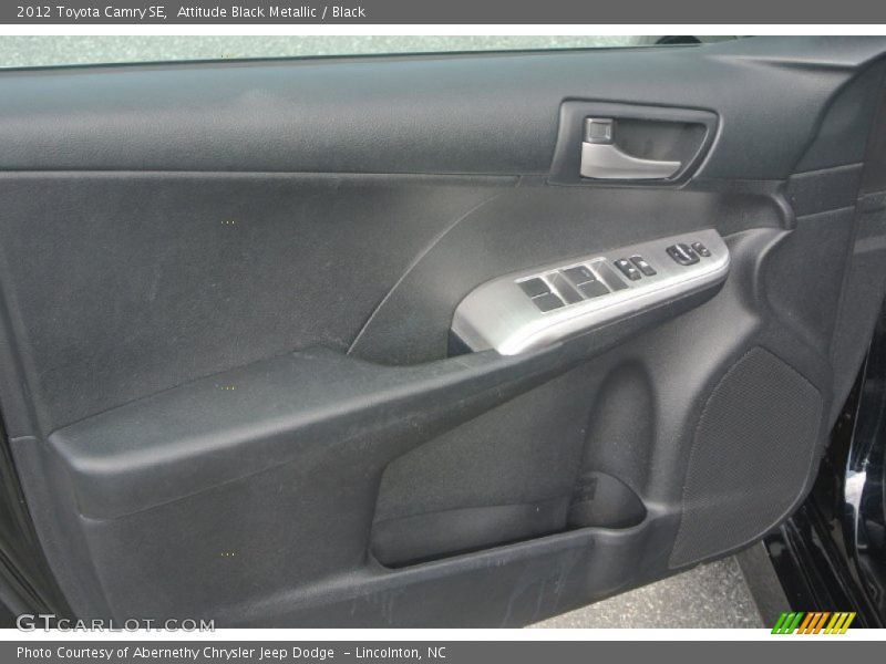 Attitude Black Metallic / Black 2012 Toyota Camry SE