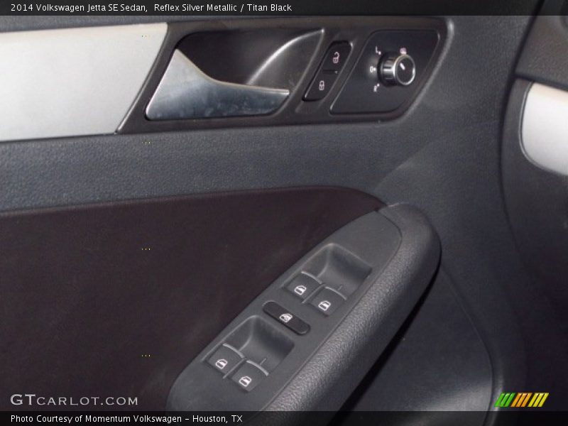 Reflex Silver Metallic / Titan Black 2014 Volkswagen Jetta SE Sedan