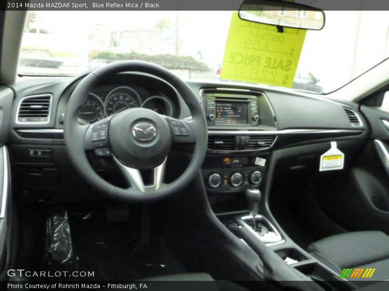 Dashboard of 2014 MAZDA6 Sport