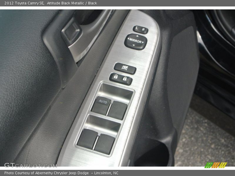 Attitude Black Metallic / Black 2012 Toyota Camry SE