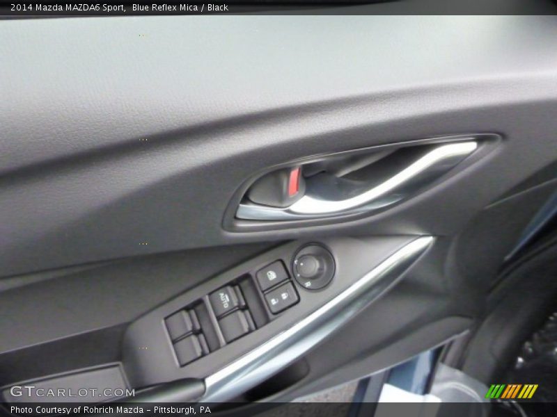 Blue Reflex Mica / Black 2014 Mazda MAZDA6 Sport