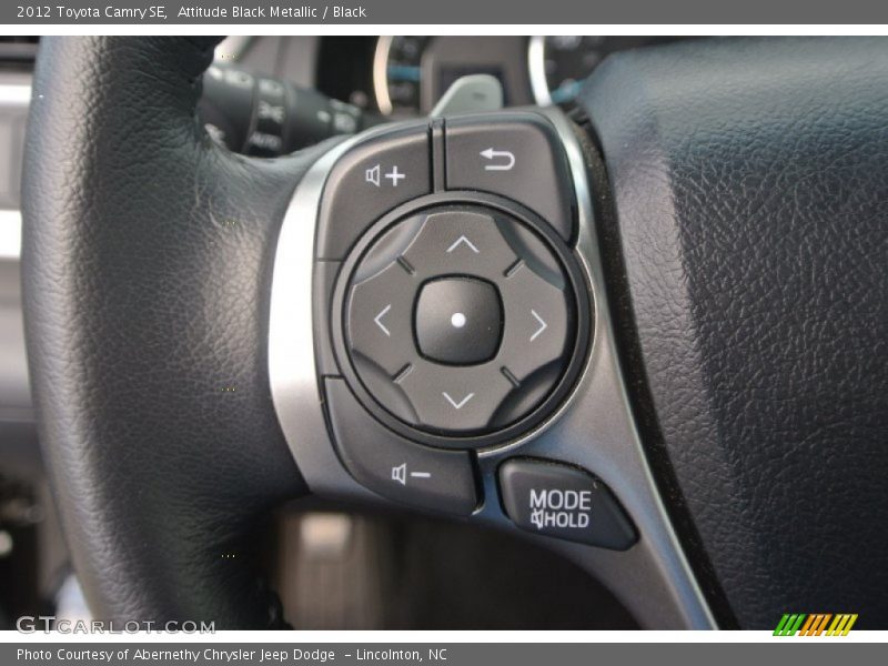 Attitude Black Metallic / Black 2012 Toyota Camry SE