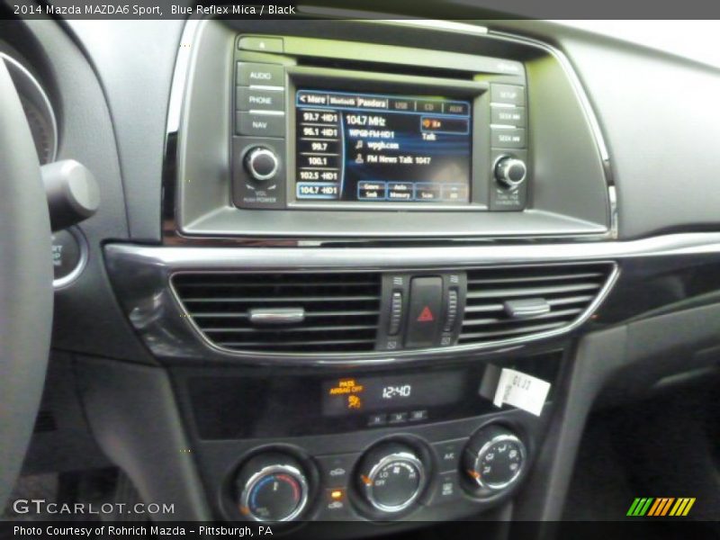 Controls of 2014 MAZDA6 Sport